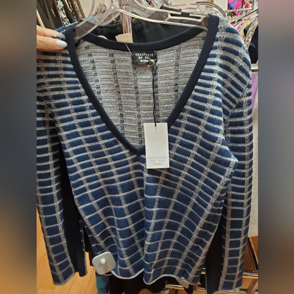 Sz S NWT $595 Creatures of the Wind knit top